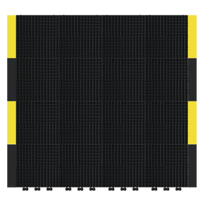 Versoflor Industrial Upflor Tiles - 1.2m Walkway Kit - Utility Black Custom Bundle Versoflor