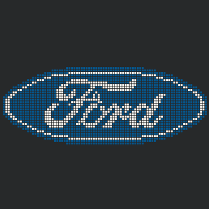 Ford Style Graphics Upgrade Kit for your Garage Floor mosaic kits Versoflor