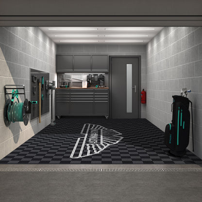 Aston Martin Style Graphics Upgrade Kit for your Garage Floor mosaic kits Versoflor