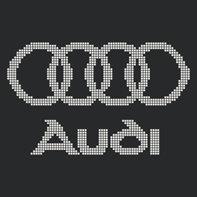 Versoflor UPFLOR Mosaic Kit - AUDI - 6x4 Floor Tiles