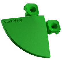 Versoflor Interlocking Floor Tile Corners Edges and Corners Versoflor Bright Green