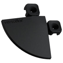 Versoflor Interlocking Floor Tile Corners Edges and Corners Versoflor Charcoal Black
