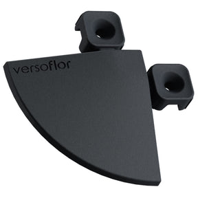 Versoflor Interlocking Floor Tile Corners Edges and Corners Versoflor Dark Grey