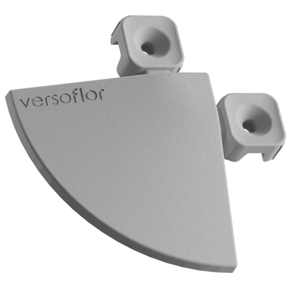 Versoflor Interlocking Floor Tile Corners Edges and Corners Versoflor Light Grey