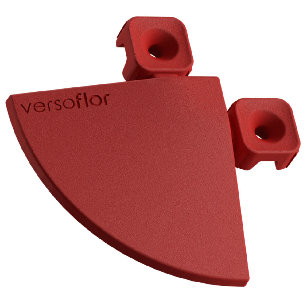 Versoflor Interlocking Floor Tile Corners Edges and Corners Versoflor Mars Red