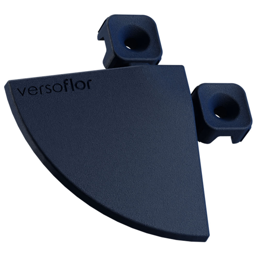 Versoflor Interlocking Floor Tile Corners Edges and Corners Versoflor Midnight Blue