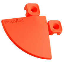 Versoflor Interlocking Floor Tile Corners Edges and Corners Versoflor Neon Orange