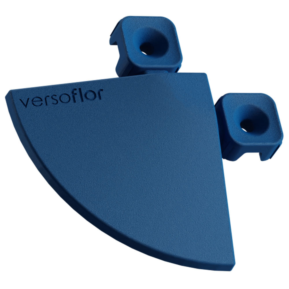 Versoflor Interlocking Floor Tile Corners Edges and Corners Versoflor Ocean Blue