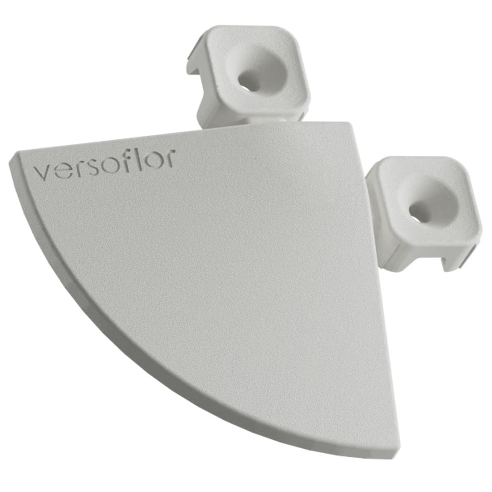 Versoflor Interlocking Floor Tile Corners Edges and Corners Versoflor Sail White