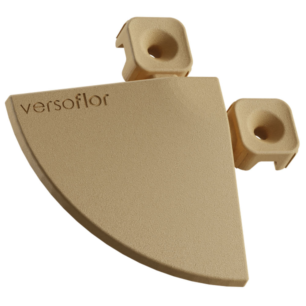 Versoflor Interlocking Floor Tile Corners Edges and Corners Versoflor Stone Beige