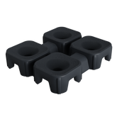 Versoflor Interlocking Floor Tile Connectors - Pack of 10 Connectors and Clips Versoflor