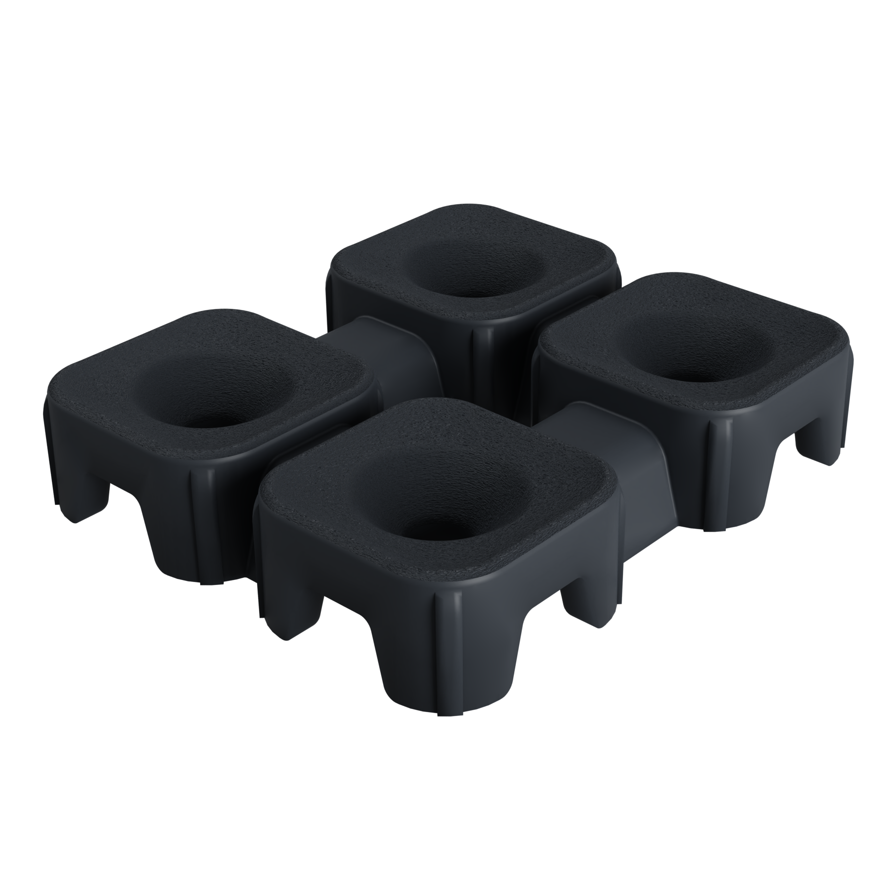 Versoflor Interlocking Floor Tile Connectors - Pack of 10 Connectors and Clips Versoflor