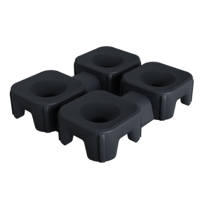 Versoflor Interlocking Floor Tile Connectors - Pack of 10 Connectors and Clips Versoflor