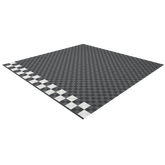 Full Double Garage Kit of Versoflor Upflor with finish line design Garage Flooring Pack Versoflor