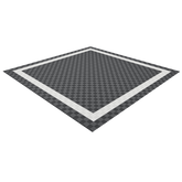 Full Double Garage Kit of Versoflor Upflor with Inner frame Garage Flooring Pack Versoflor