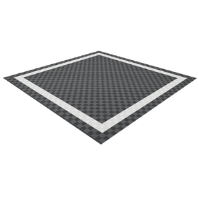 Full Double Garage Kit of Versoflor Upflor with Inner frame Garage Flooring Pack Versoflor