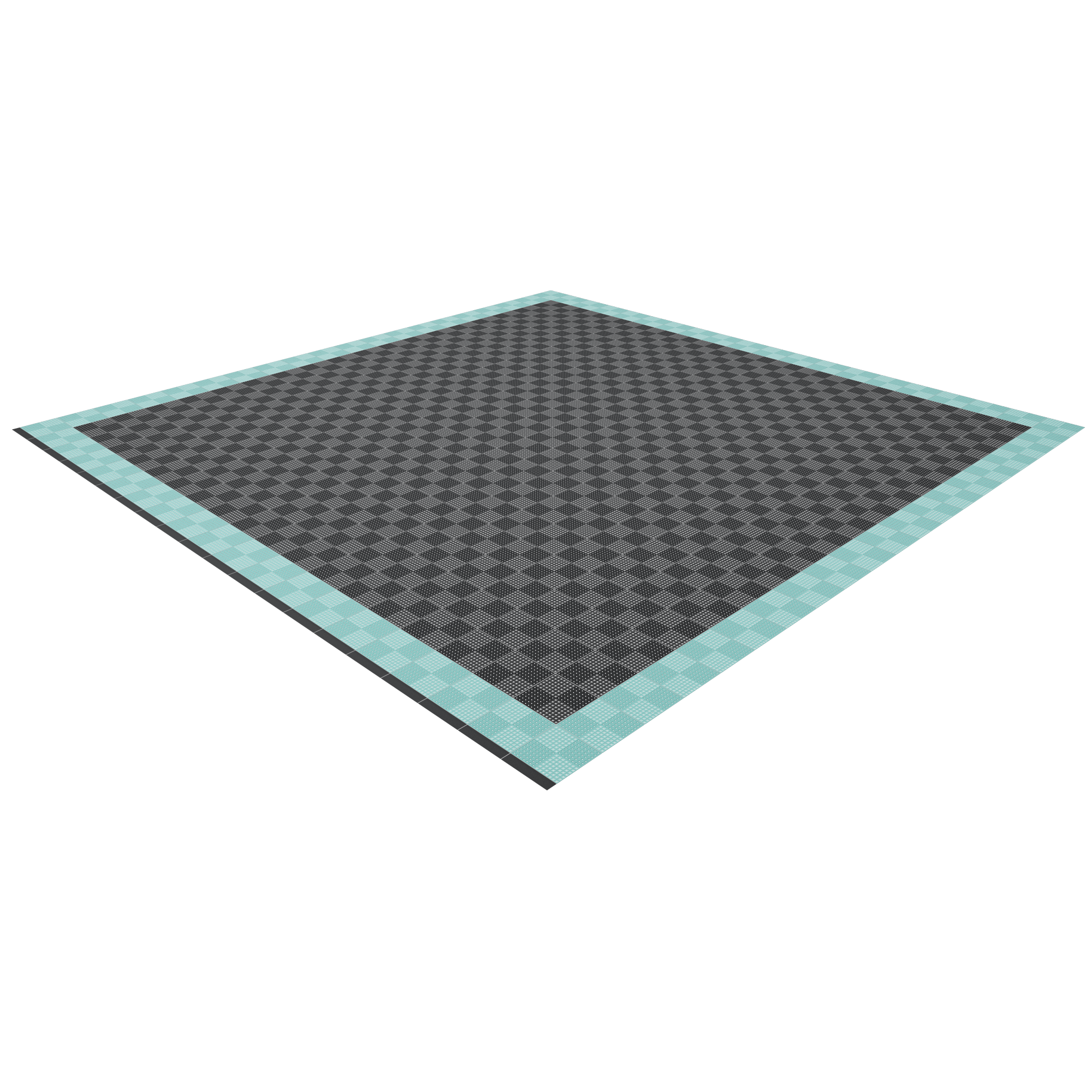 Outer Border Styled Double Garage Floor Kit Garage Flooring Pack Versoflor