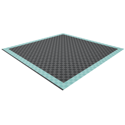 Outer Border Styled Double Garage Floor Kit Garage Flooring Pack Versoflor