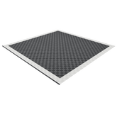 Full Double Garage Kit of Versoflor Upflor with outer border Garage Flooring Pack Versoflor