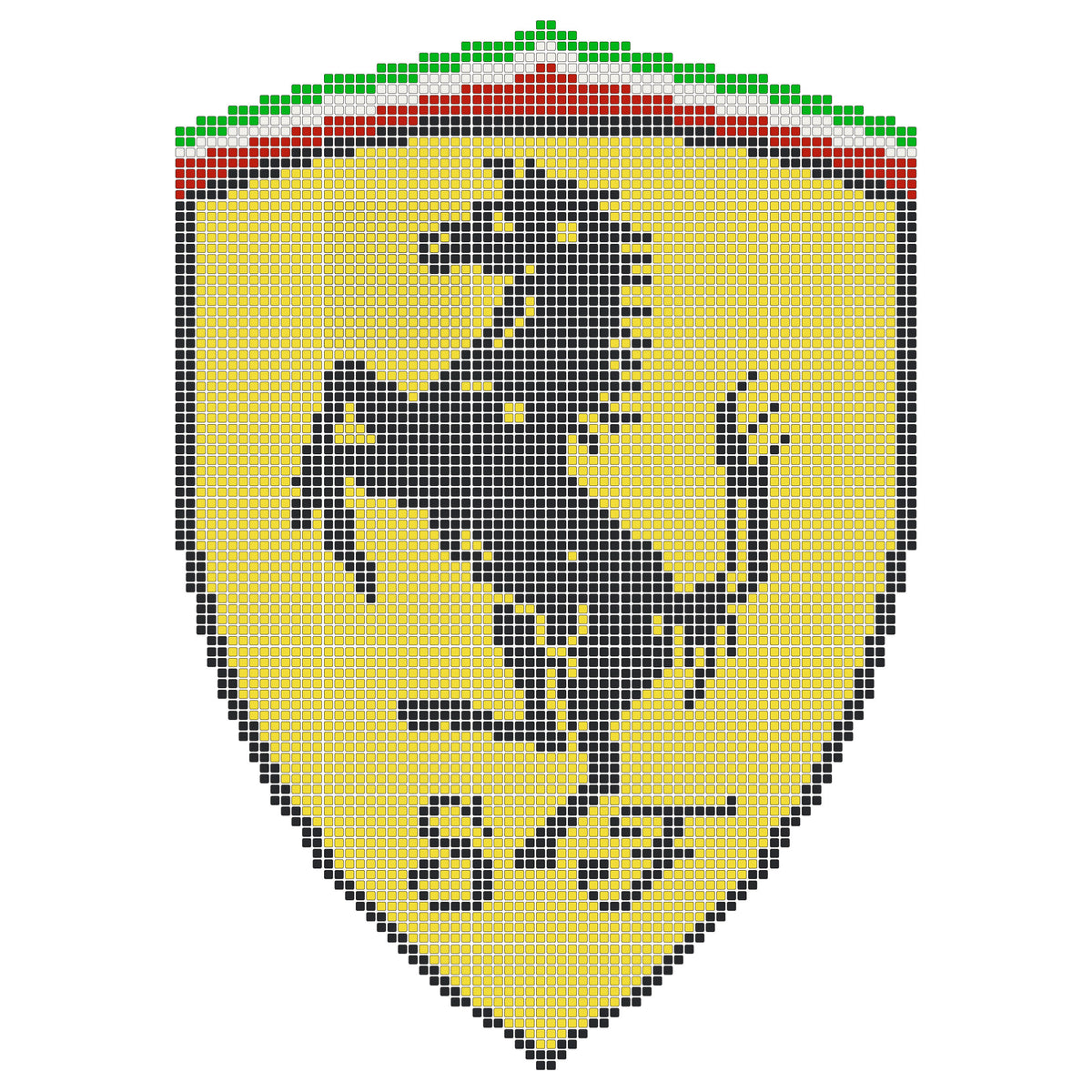 Mosaic Kit - Ferrari Shield - 5x8 Tiles mosaic kits Versoflor   