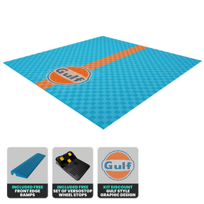 Versoflor UPFLOR Floor Tile Double Garage Floor Kit: Gulf McQueen