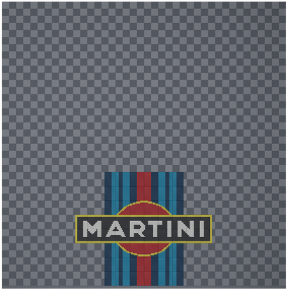 Classic Martini Racing Style Double Garage Floor Design Bundle Versoflor