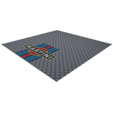 Versoflor UPFLOR Floor Tile Double Garage Floor Kit: Martini Racing Dark grey