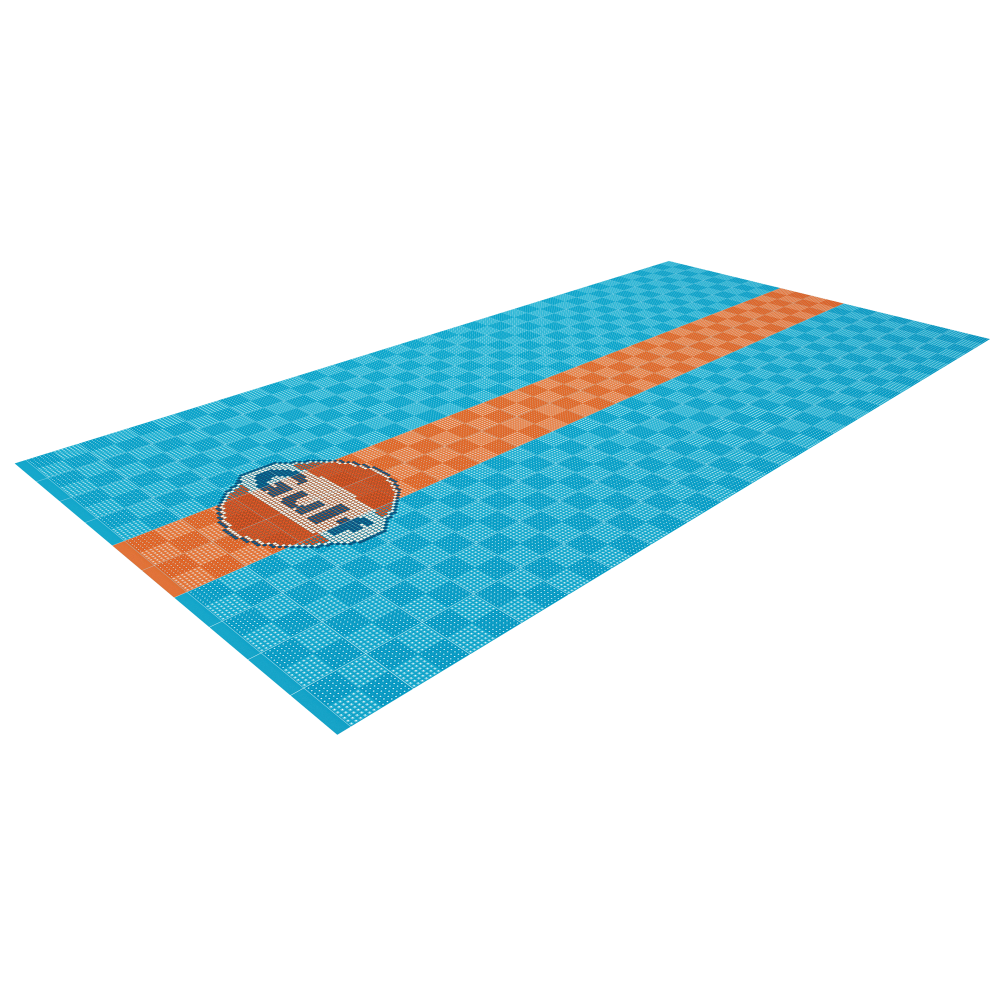 McQueen Style Single Garage Flooring Kit | Versoflor Bundle Versoflor