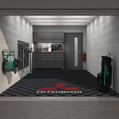 Mitsubishi Style Graphics Upgrade Kit for your Garage Floor