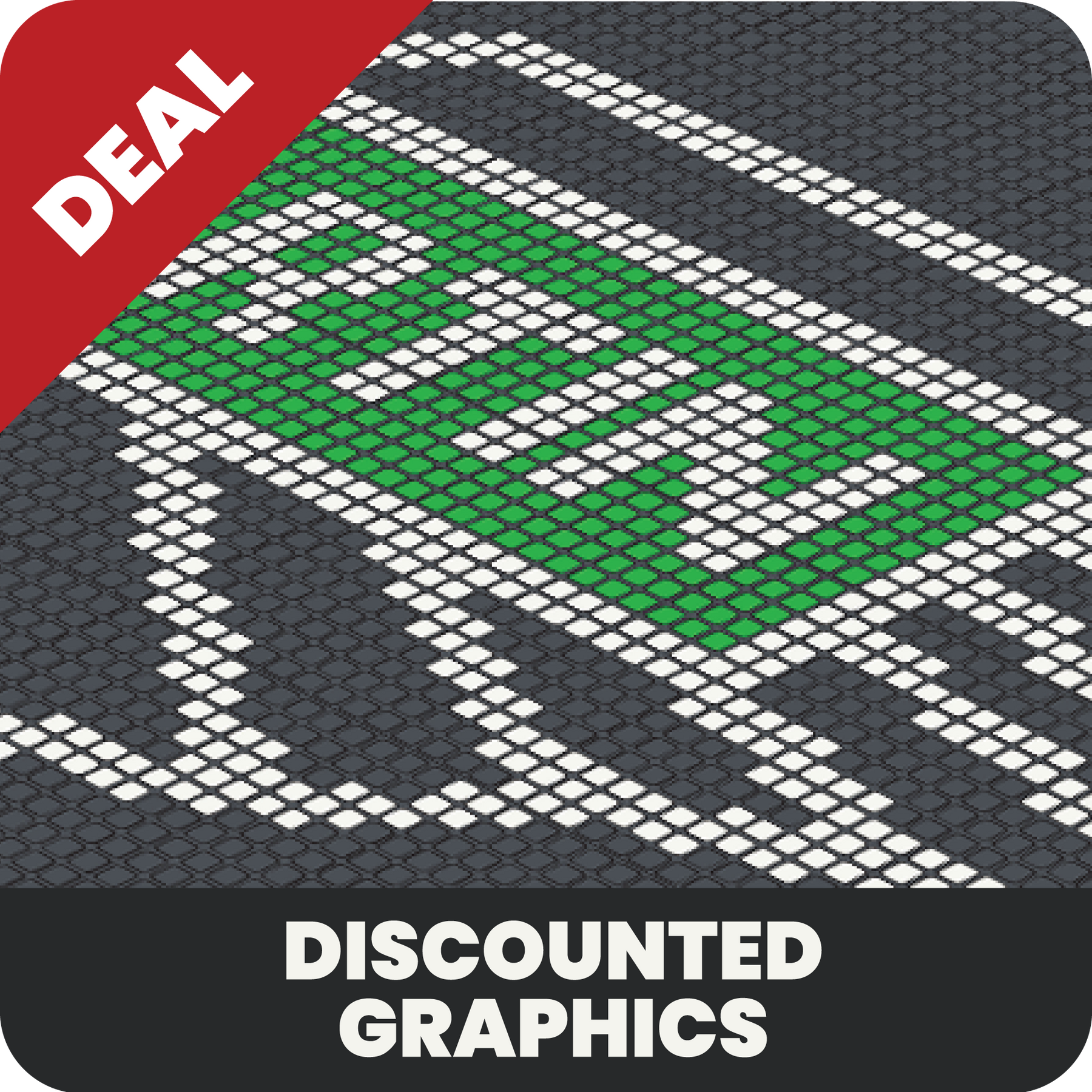 Classic Aston Martin Style Single Garage complete with Front Edges and Wheel Stops Bundle Versoflor