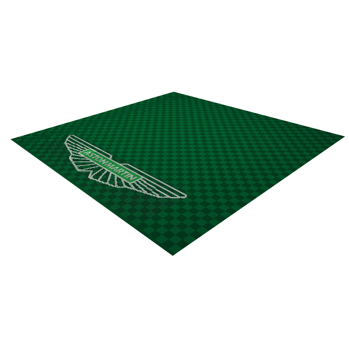 Versoflor UPFLOR Floor Tile Double Garage Floor Kit: Racing Green Aston Martin Bundle Versoflor