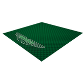 Versoflor UPFLOR Floor Tile Double Garage Floor Kit: Racing Green Aston Martin