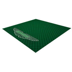 Versoflor UPFLOR Floor Tile Double Garage Floor Kit: Racing Green Aston Martin Bundle Versoflor