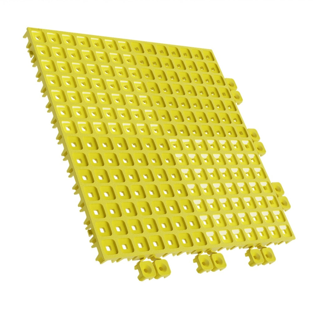 Versoflor Industrial & Commercial UPFLOR® Interlocking, Modular tile. Industrial Versoflor Sulphur Yellow