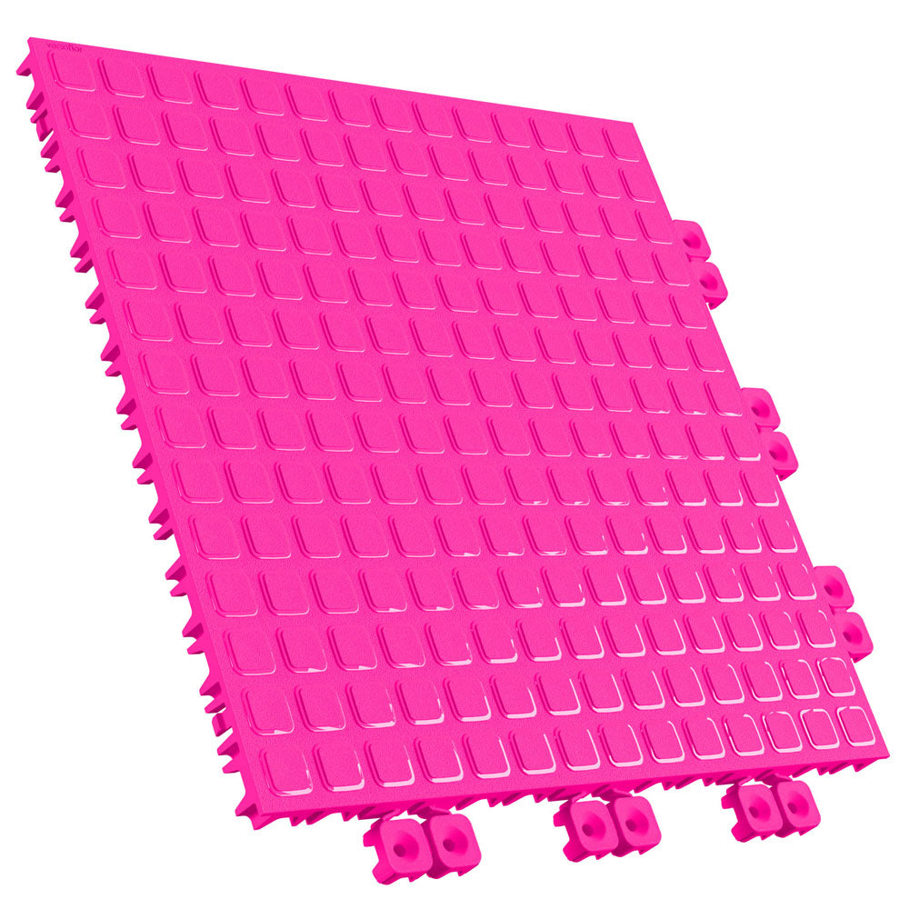 Versoflor Taskflor Floor Tile Tiles - Taskflor Versoflor Neon Pink