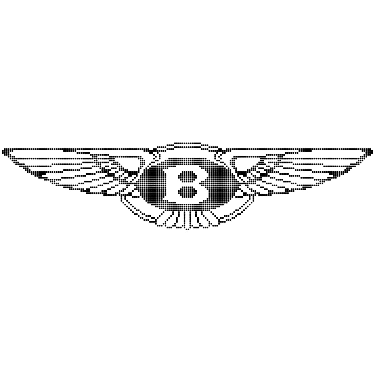 Mosaic Kit - Bentley wing - 14x4 Tiles mosaic kits Versoflor   