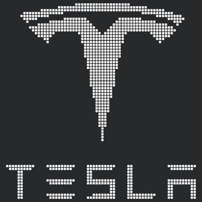 Tesla Style Graphics Upgrade Kit for your Garage Floor mosaic kits Versoflor sail-white