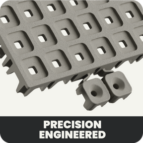 BMW M Sport Inspired Double Garage Design with FREE Front Edges and Wheel Stops Bundle Versoflor