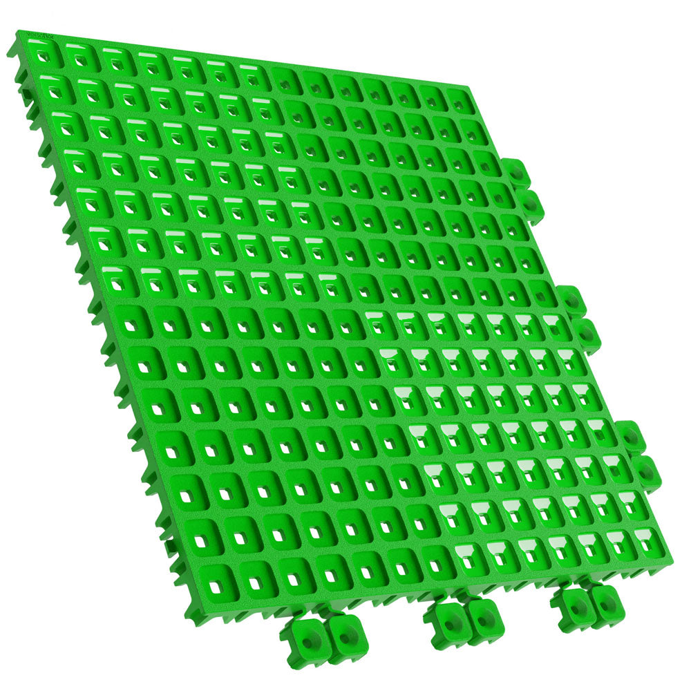 UPFLOR® - Interlocking Floor Tiles Tiles - Upflor Versoflor Bright Green