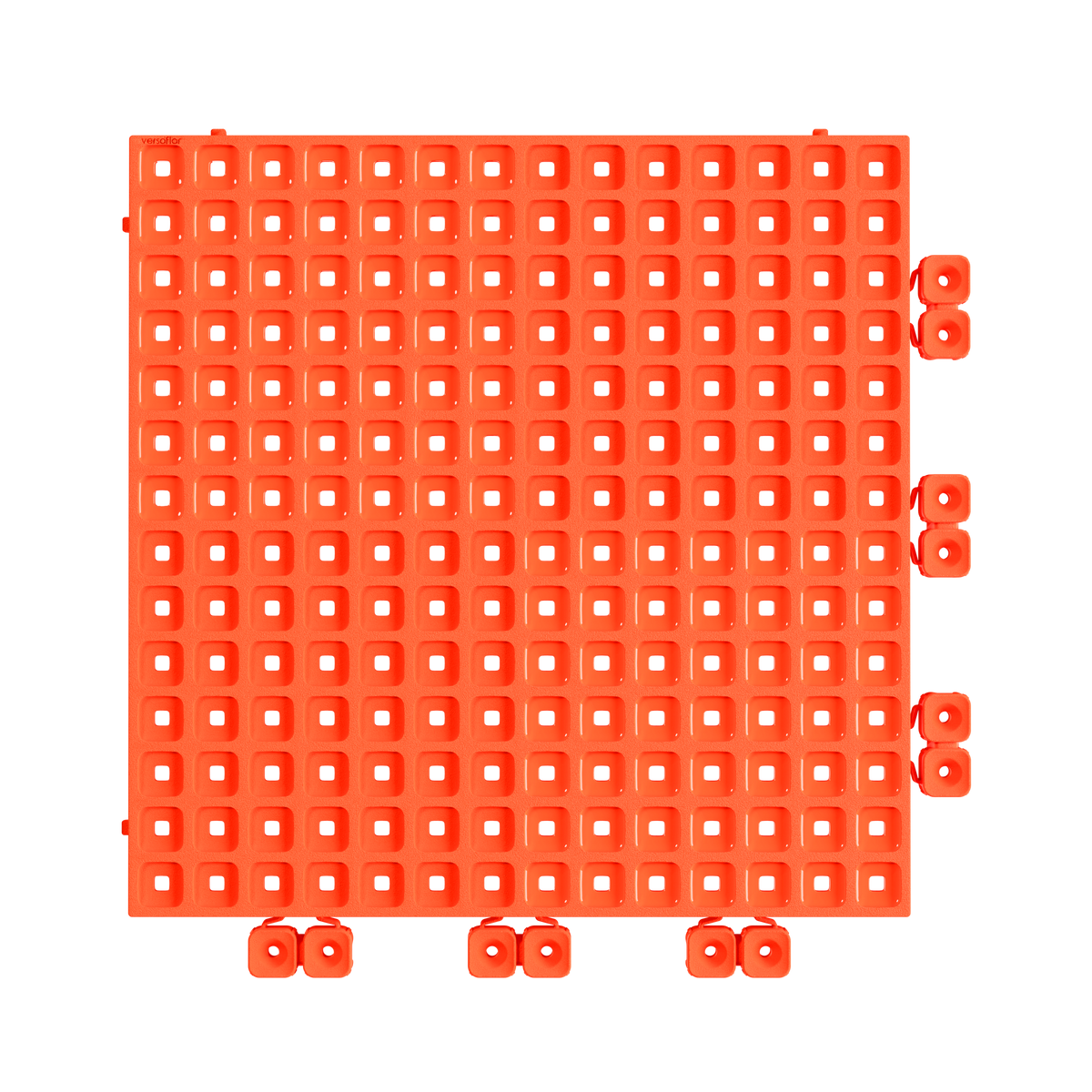 UPFLOR® - Interlocking Floor Tiles Tiles - Upflor Versoflor Neon Orange