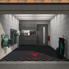 Versoflor UPFLOR Mosaic Kit - Tesla example 5x5 Floor Tiles