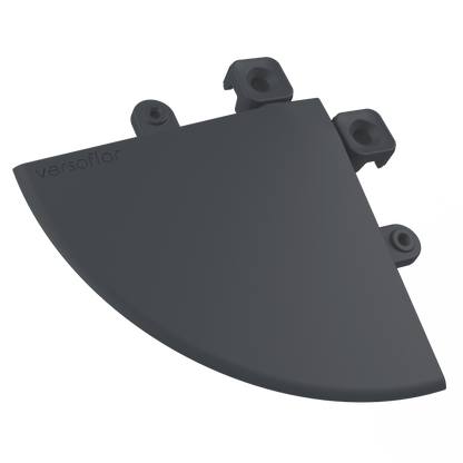 Versoflor Tile Corner Ramp 100mm Edges and Corners Versoflor Dark Grey