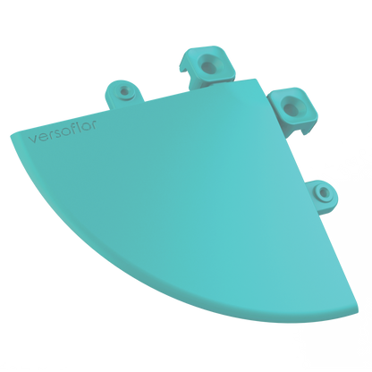 Versoflor Tile Corner Ramp 100mm Edges and Corners Versoflor Light Green