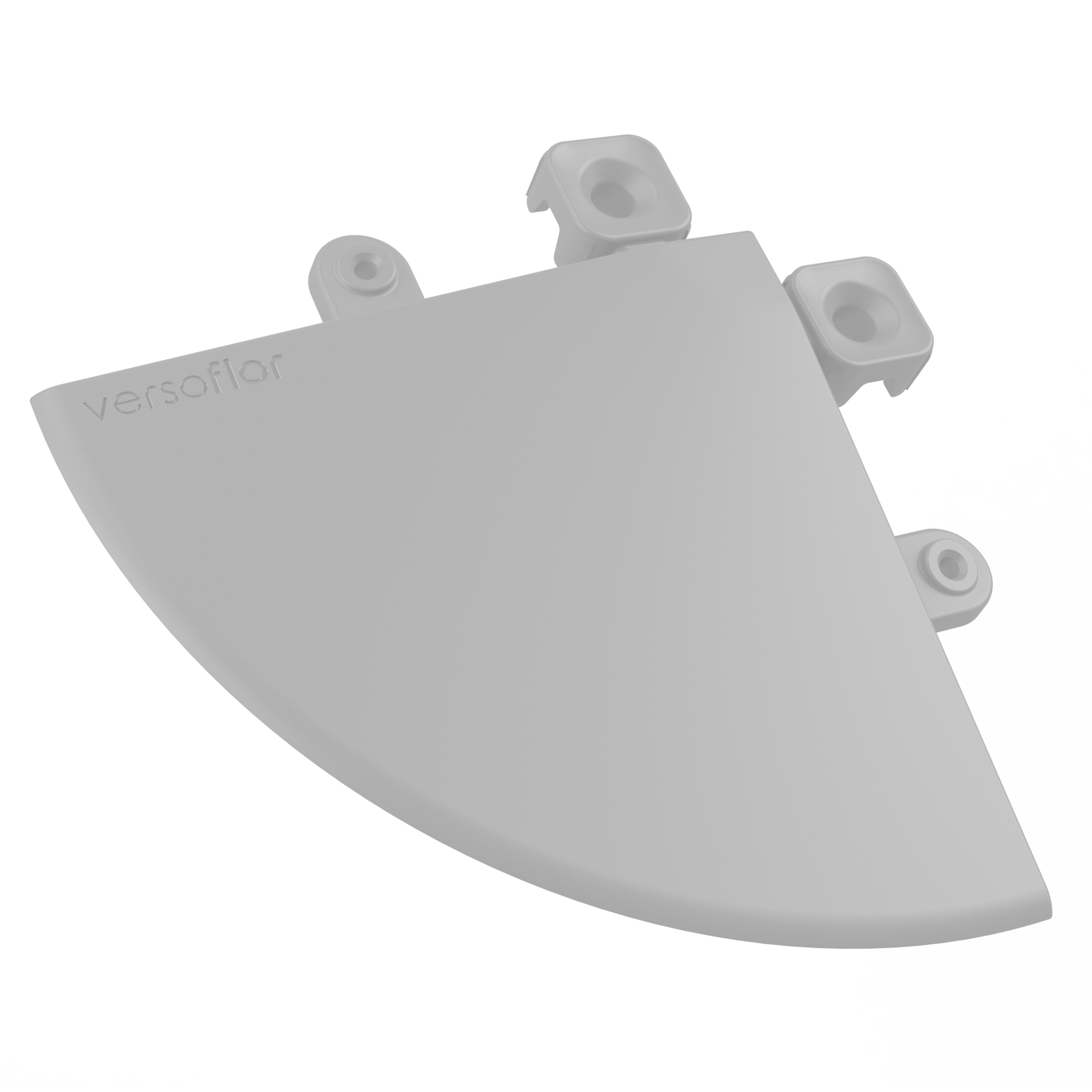 Versoflor Tile Corner Ramp 100mm Edges and Corners Versoflor Light Grey