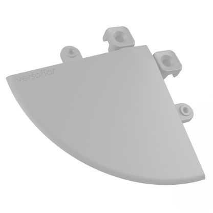 Versoflor Tile Corner Ramp 100mm Edges and Corners Versoflor Light Grey