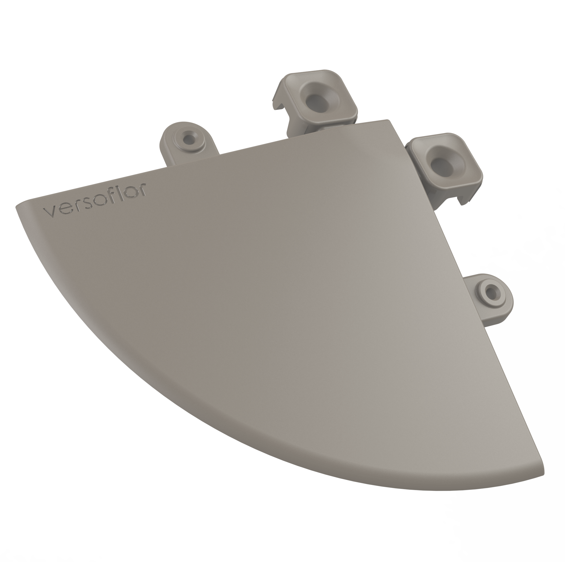 Versoflor Tile Corner Ramp 100mm Edges and Corners Versoflor Mid Grey