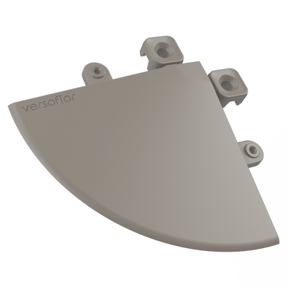 Versoflor Tile Corner Ramp 100mm Edges and Corners Versoflor Mid Grey