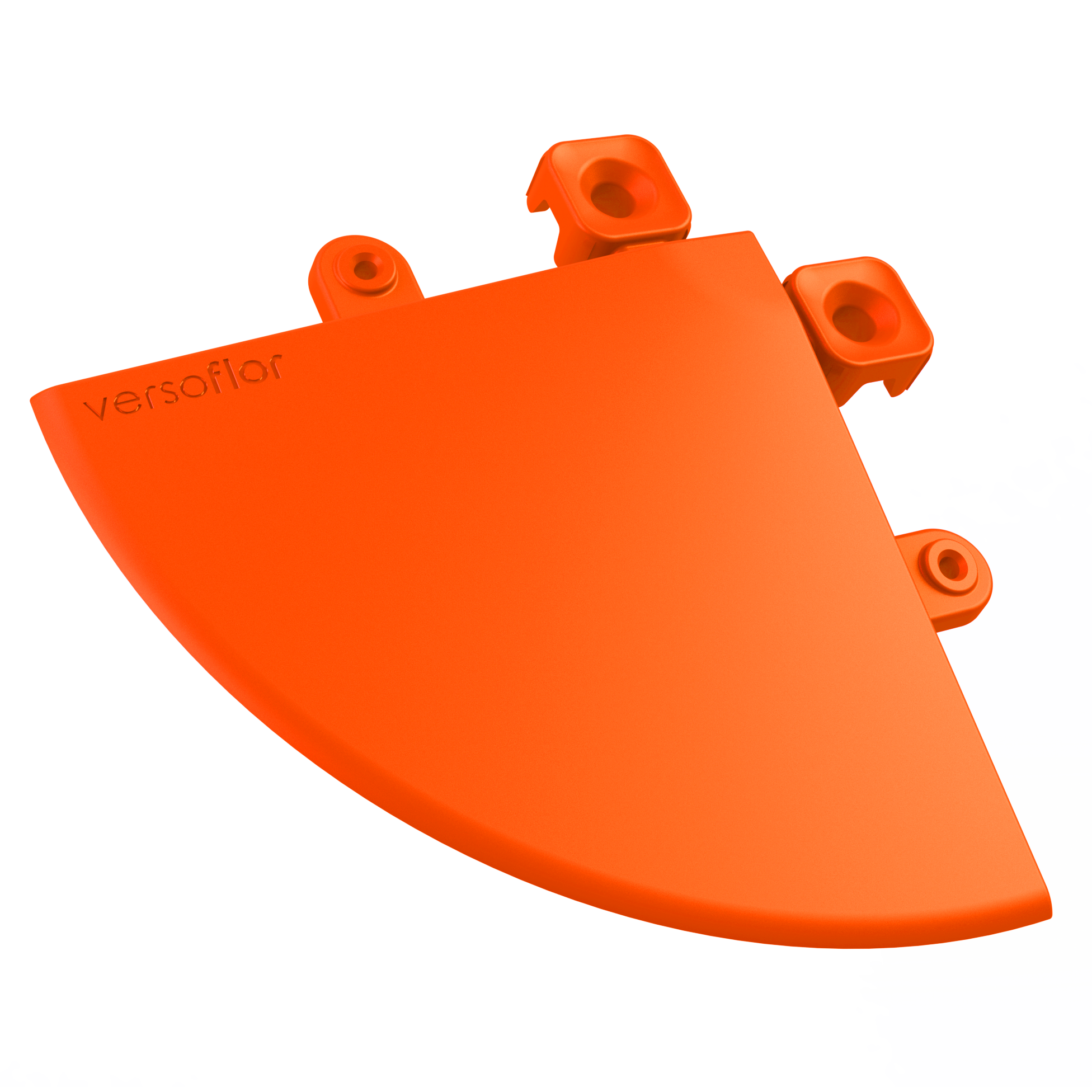 Versoflor Tile Corner Ramp 100mm Edges and Corners Versoflor Neon Orange