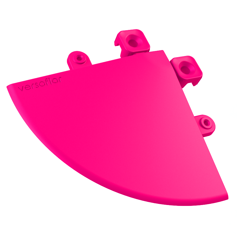 Garage Flooring Corner Ramp 100mm | Versoflor Edges and Corners Versoflor Neon Pink
