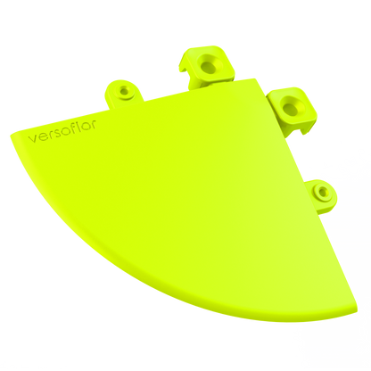 Versoflor Tile Corner Ramp 100mm Edges and Corners Versoflor Neon Yellow